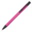 Stylo Alicante toucher doux - Rose / noir