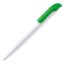 Stylo bille Atlas aux couleurs opaque - Blanc / vert