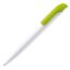 Stylo bille Atlas aux couleurs opaque - Blanc / vert clair