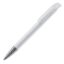 Stylo bille Atlas, couleurs opaques et pointe métal - Blanc