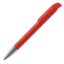 Stylo bille Atlas, couleurs opaques et pointe métal - Rouge