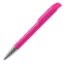 Stylo bille Atlas, couleurs opaques et pointe métal - Rose