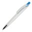 Stylo bille Riva opaque - Blanc / bleu