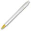 Stylo Baron opaque - Blanc / jaune