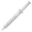 Stylo seringue transparent - Transparent / blanc