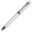 Stylo Raja opaque - Blanc / bleu foncé