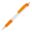 Stylo Vegetal Pen transparent - Ecru / orange
