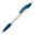 Stylo Cosmo Opaque - Blanc / bleu foncé
