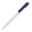 Stylo bille Kuma couleur opaque - Blanc / bleu foncé