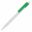 Stylo bille Kuma couleur opaque - Blanc / vert
