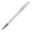 Stylo Avalon Transparent Pointe métal - Transparent / blanc