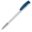 Stylo Deniro Opaque Pointe métal - Blanc / bleu foncé