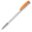 Stylo Deniro Opaque Pointe métal - Blanc / orange