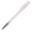 Stylo Deniro Transparent Point métal - Ecru / blanc