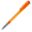 Stylo Deniro Transparent Point métal - Ecru / orange