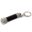 Porte-clés mini torche - Noir