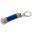 Porte-clés mini torche - Bleu