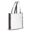 Sac non-tissé 75g/m² - Blanc / noir