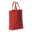 Sac de transport toile 250g/m² 41x12x43cm - Rouge