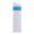 Bidon de sport avec bague 750ml - Blanc / bleu clair