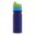 Bidon de sport avec bague 750ml - Blanc/transparent / assortiment fluorescent