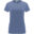 T-shirt de 170 g/m² Capri à manches courtes pour femme - Bleu denim