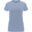 T-shirt de 170 g/m² Capri à manches courtes pour femme - Bleu zen