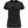 T-shirt de 170 g/m² Capri à manches courtes pour femme - Noir