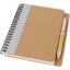Carnet de notes recyclé avec stylo Priestly - Lilas / naturel
