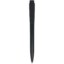 Stylo bille en plastique recyclé Martha (encre bleue) - Noir