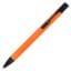 Alicante toucher doux R-AL encre bleue - Orange / noir