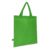 R-PET Sac de transport non tissé poignées courtes 38 x 42cm 75g/m² - Vert clair