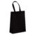 R-PET Sac de transport en laminé non tissé 30 x 12 x 40cm 105g/m². - Noir