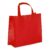 R-PET Sac de transport en laminé non tissé 40 x 16 x 35cm 105g/m². - Rouge