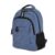 Sac à dos en toile de coton recyclé Harper - Bleu foncé