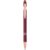 Stylo bille Nanna avec finition or rose - Bordeaux
