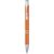 Stylo bille en aluminium recyclé Moneta (encre bleue) - Orange