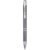 Stylo bille en aluminium recyclé Moneta (encre bleue) - Gris