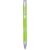 Stylo bille en aluminium recyclé Moneta (encre bleue) - Citron vert