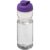 Bouteille de sport H2O Active® Eco POP Base 650ml avec couvercle à bascule - Translucide / violet