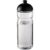 Bouteille de sport H2O Active® Eco Base 650ml avec couvercle dôme - Translucide / noir