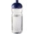 Bouteille de sport H2O Active® Eco Base 650ml avec couvercle dôme - Translucide / bleu