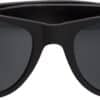Lunettes de soleil Jaxon | Monture plastique et branches bambou | UV400 - Noir