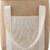 Sac isotherme en jute Raveena - Brun