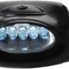 Lampe frontale Kylie | Plastique | 5 LED | 6 modes - Noir