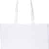 Sac shopping en coton 220 g/m2 Isaac - Blanc