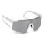 Tom R-PC Lunettes de sport avec verres miroir UV400 - Blanc
