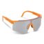 Tom R-PC Lunettes de sport avec verres miroir UV400 - Assortiment fluorescent / orange