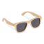 Lunettes de soleil Justin en bambou UV400 - Nature