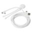 2092 - Xoopar Mr Bio Long 60 W PD Multi Charging Cable 2 Meter - Blanc